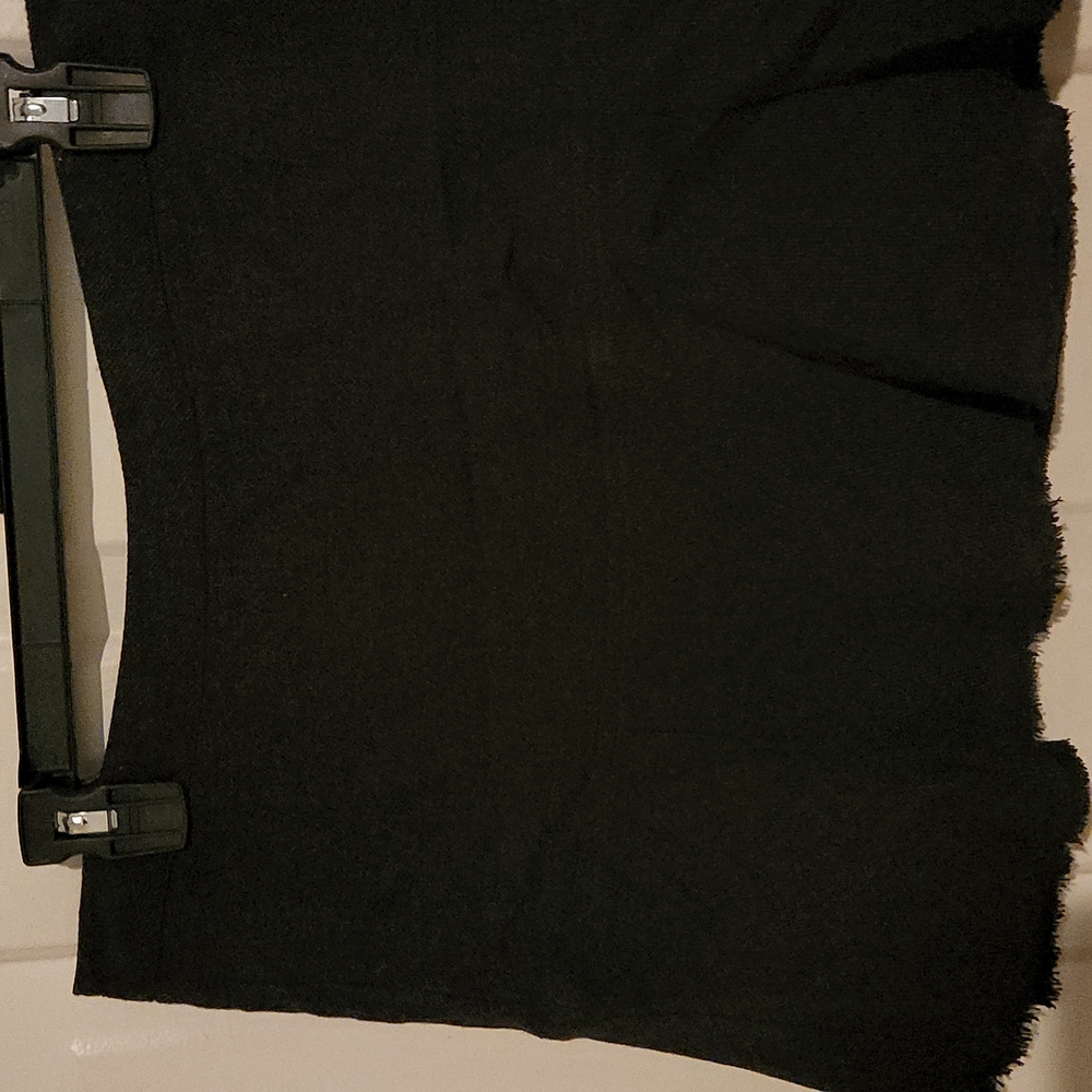 American Eagle wool/polyester black short skirt size 10
